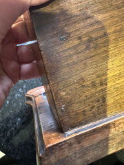 How old would you say this writing / letter rack is?