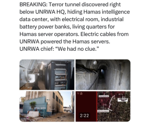 To find the silence about UNRWA being Hamas hypocritical
