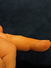 I slammed my finger in the car door today