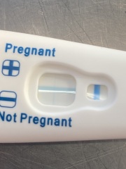 Faint positive Clear Blue