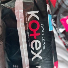 Sanitary towels.