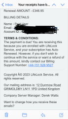 Is this attempted fraud? LifeLock?