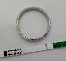 Squinter of a line on test