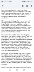 XL bully dogs and Scotland