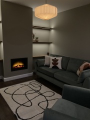 To ask for a pic of your living room?