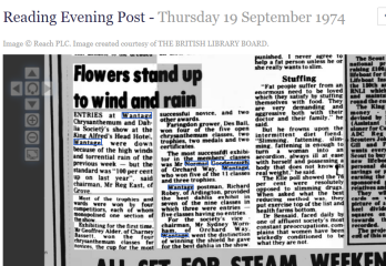 Anyone like to help try and solve a local history mystery? Very little to go on but we've had some success before!