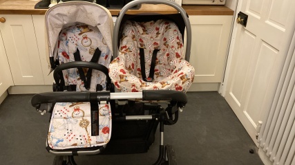 Affordable double prams