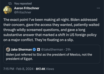 To think how on earth can Biden be President