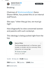 Boycott JL and Waitrose? : James Esses' latest Substack on John Lewis LGBTQIA++ 'Identity' mag