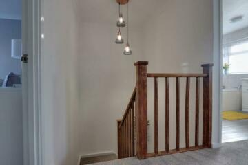 What to do with massive staircase wall