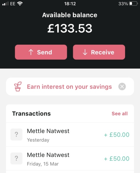 NatWest Mettle Account - free £50 (potential to make £300)