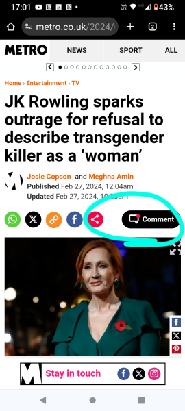 JK Rowling has sadly opened her mouth again