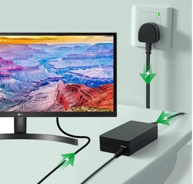 Hiding cable from TV