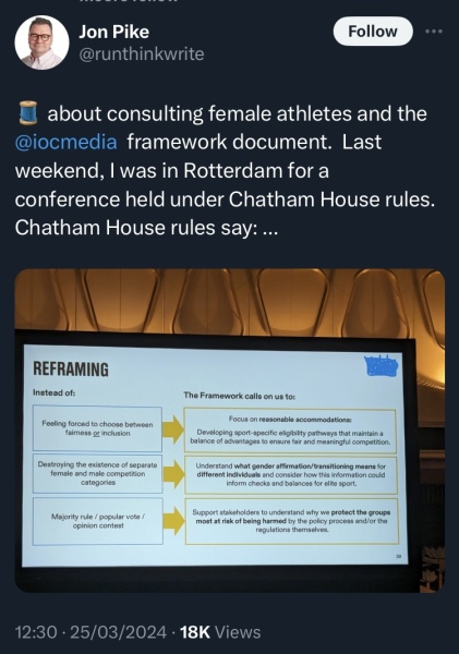 Elite sports people speaking up!