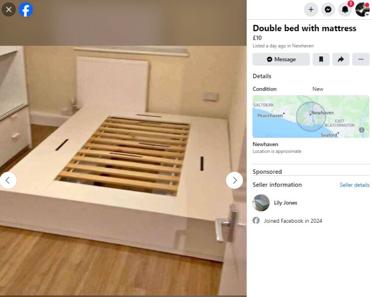 Buying a double bed