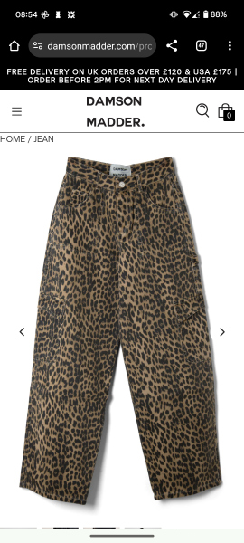 Leopard print jeans that aren't crazy expensive?