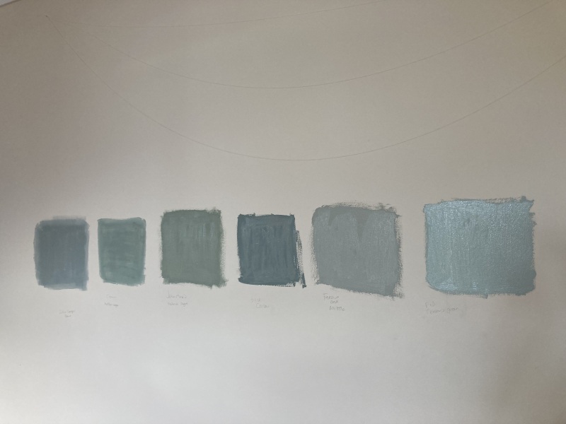 Sage green, not a dark one. Any recommendations?