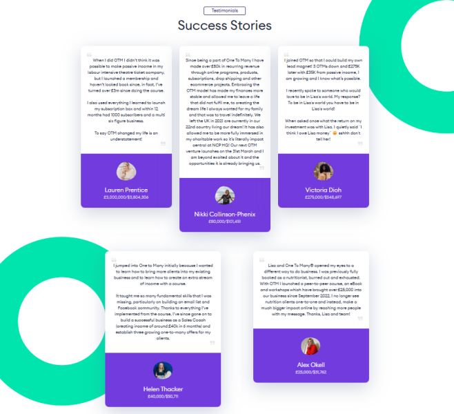 Why did the "Lisa Johnson One to Many" thread get deleted?