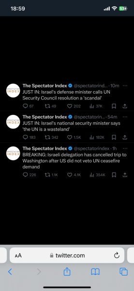 Israel/Hamas War - Ceasefire