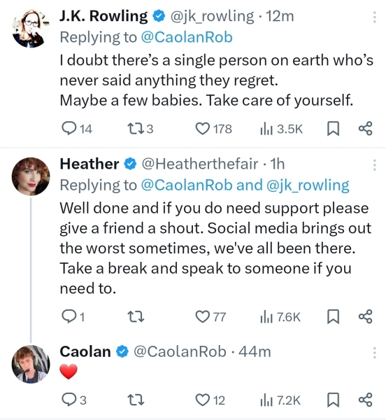 JK Rowling has sadly opened her mouth again