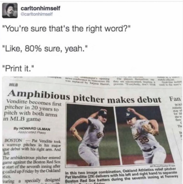 Laughing until you cry