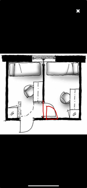 Has anyone split the main bedroom in a mid terrace into two smaller rooms?