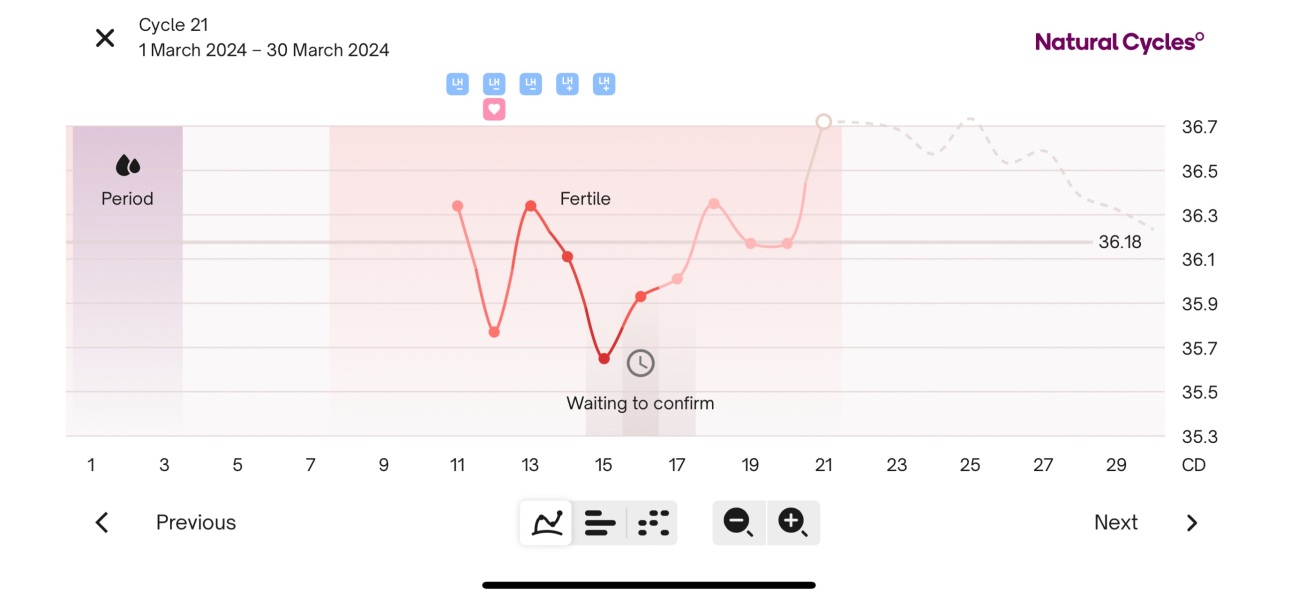 BBT Chart/Blood Results - does this look normal?
