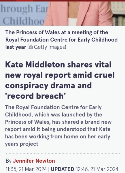 That’s not Kate. No way!