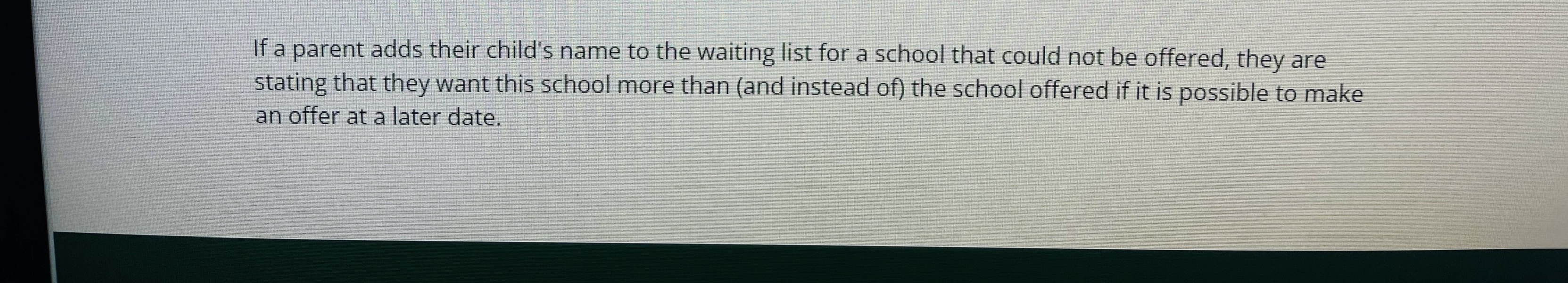 Secondary school place allocation - 1 March