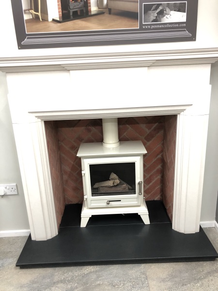 Black Or White Log Burner Stove