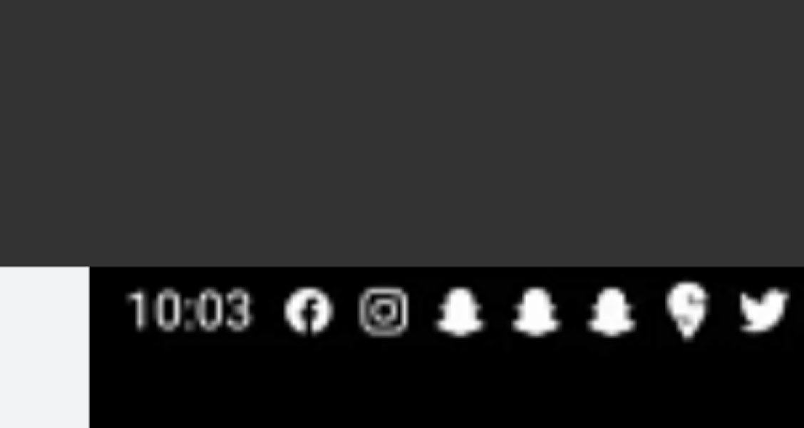 Just realised why my sons often miss Whatsapp/Gmail messages ...