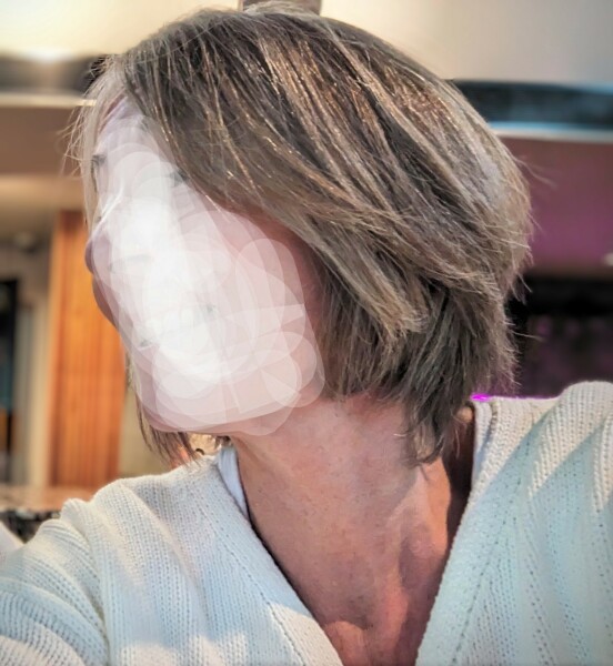 How do you go blonde from salt and pepper hair?