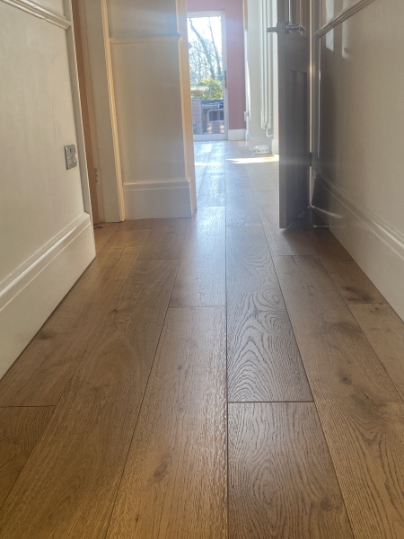 Parquet engineered wood too much in 3 rooms?