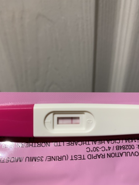 Can you read this ovulation test?