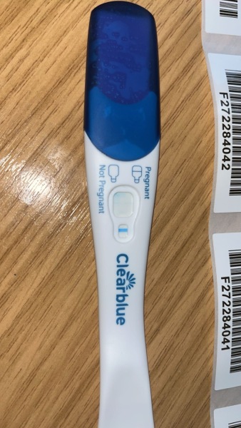 Clear blue evaporation lines