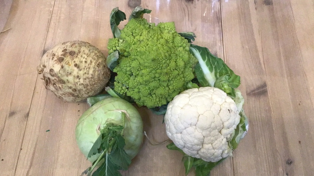 Clever ideas for these vegetables  please ( photo!).