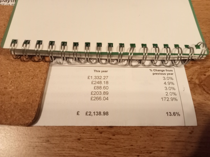 How much has your council tax gone up?