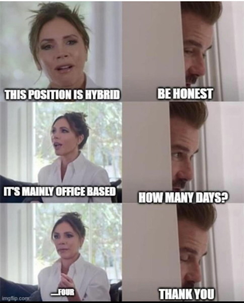 Turn down job offer that requires 4 days a week.in office?