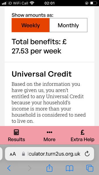 It’s not fair those renting get more universal credit?