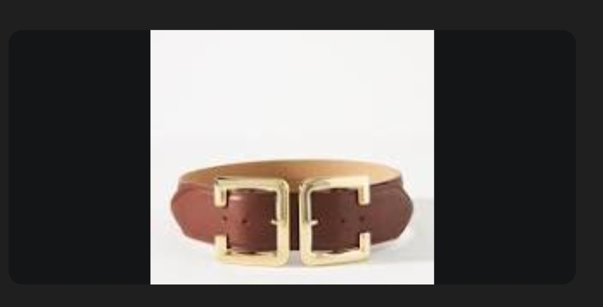Wide brown belt (size 16?)