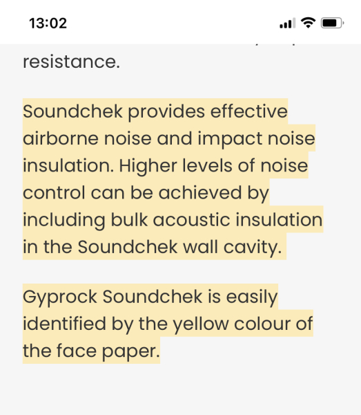 How do I tell my neighbour I can hear her?