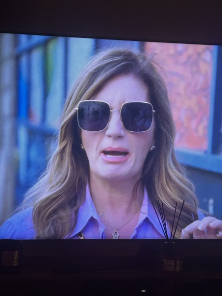 Karren Brady’s sunglasses in last nights Apprentice