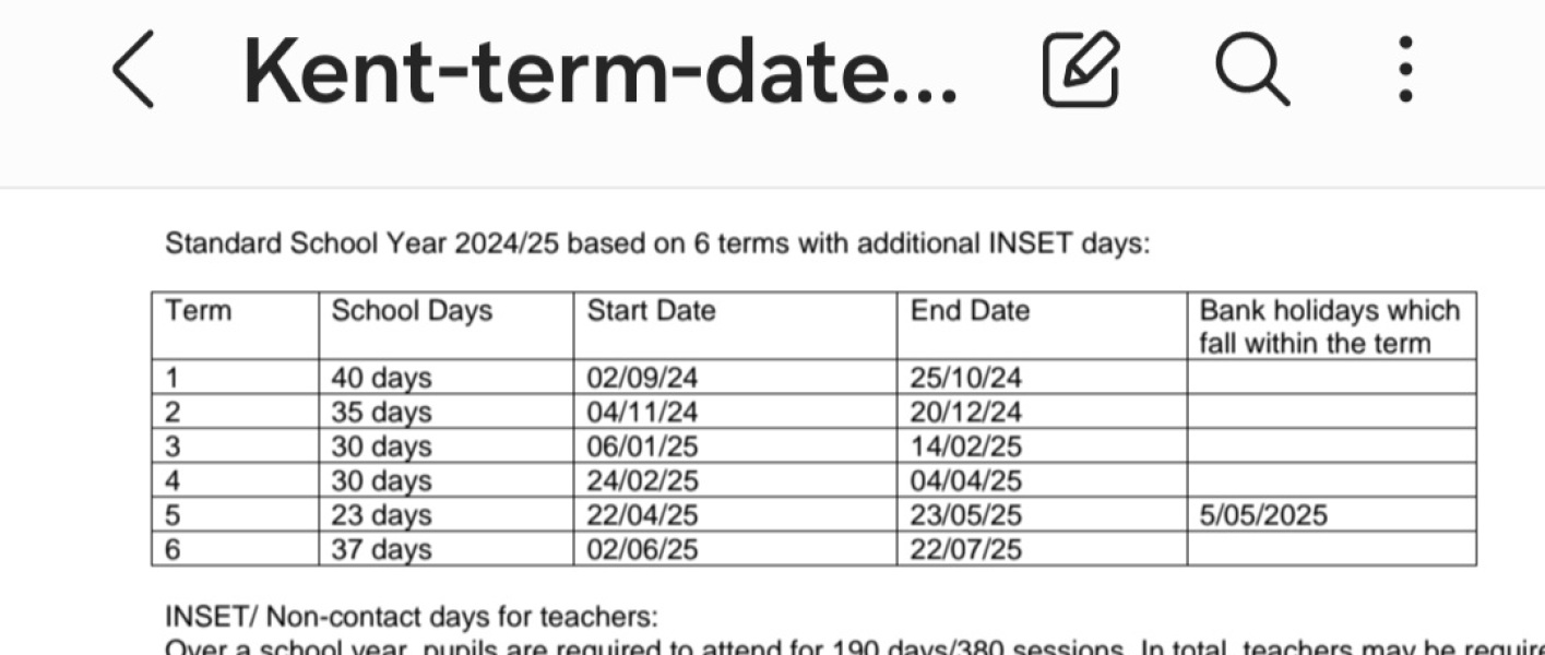 It's not bloody half term!
