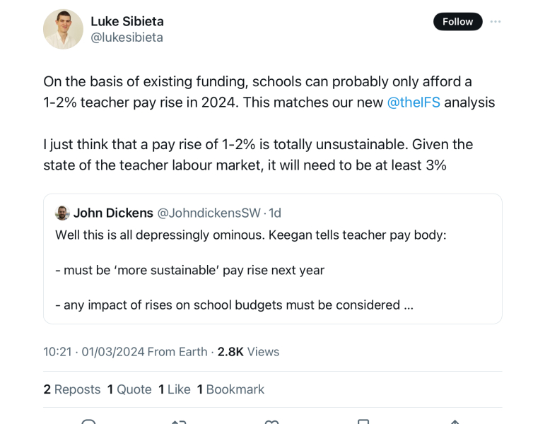 Govt planning to screw over teachers again