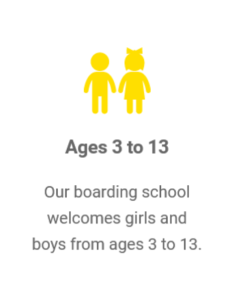 Boarding from the age of 3. Who does this?