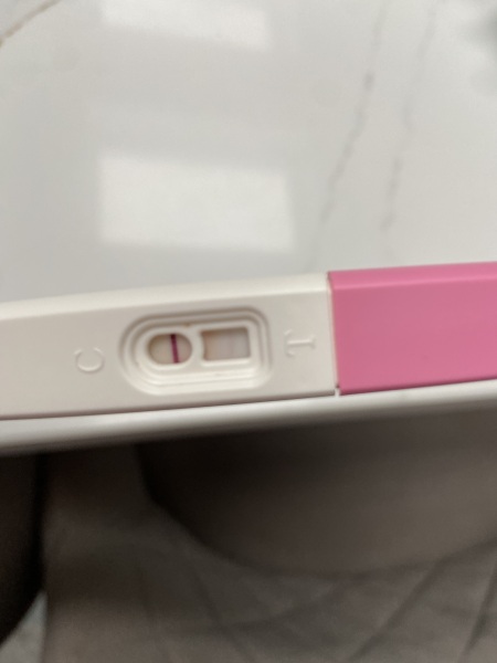 Evaporation line or pregnant?