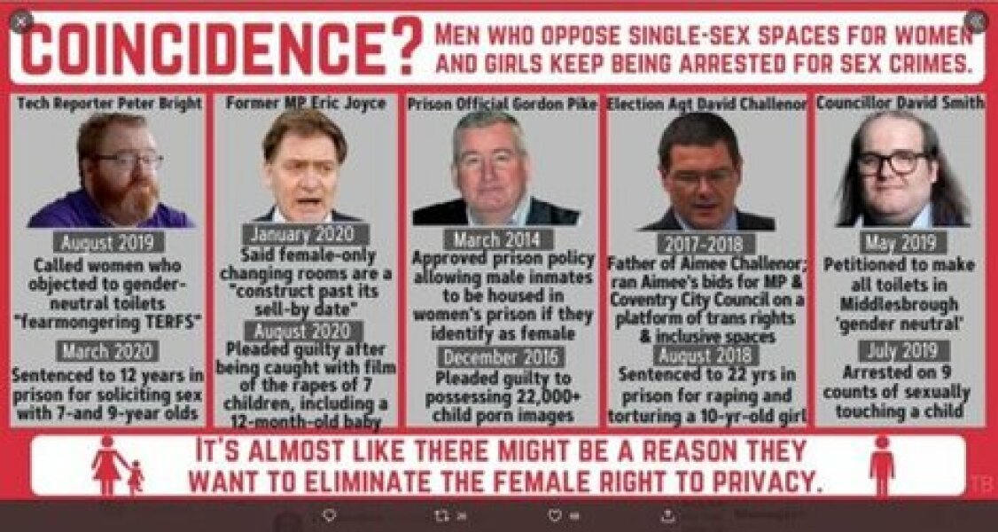To think that J K Rowling was right in her predictions about what would happen to women and girls?