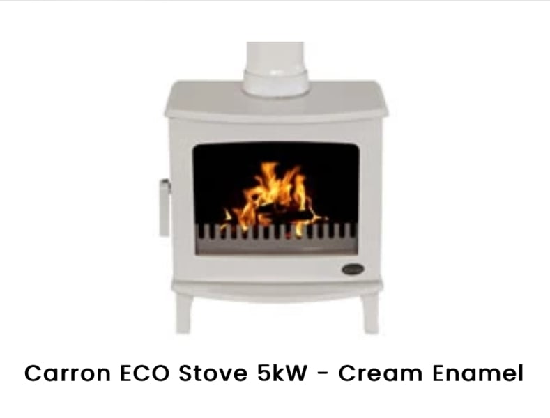 Black Or White Log Burner Stove