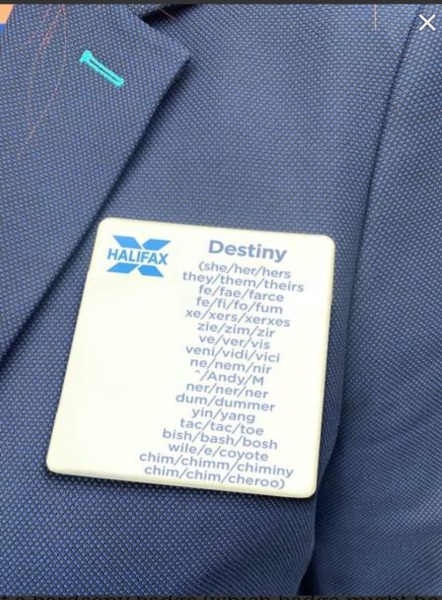Name badge...it's happening