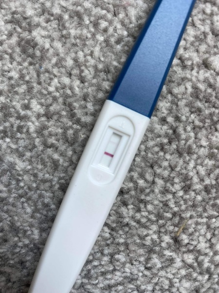 Preg test & symptoms.
